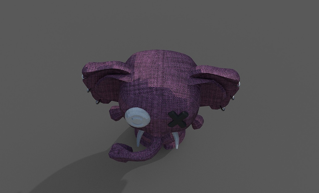 布偶大象 Ip设计（图ZMzIzNzk1MzY4） - IP形象 - 站酷设计师蒙娜荔枝Q原创素材 - 站酷ZCOOL