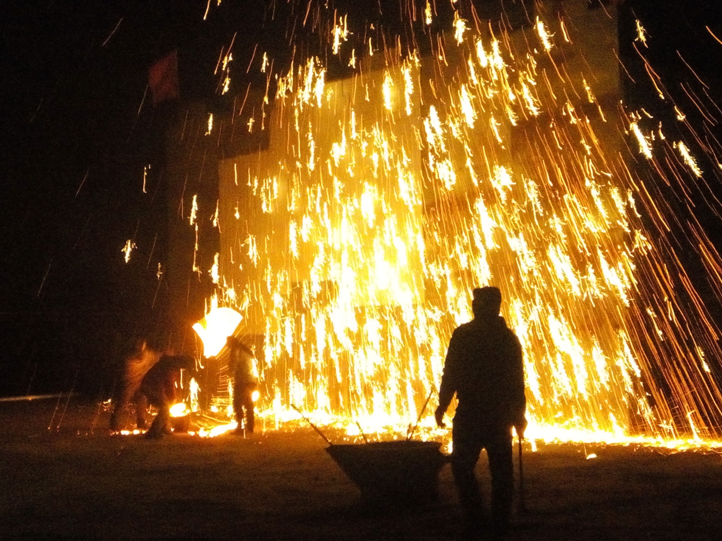 打铁花|摄影|人文/纪实|gary扇贝 - 原创作品 - 站酷 (zcool)