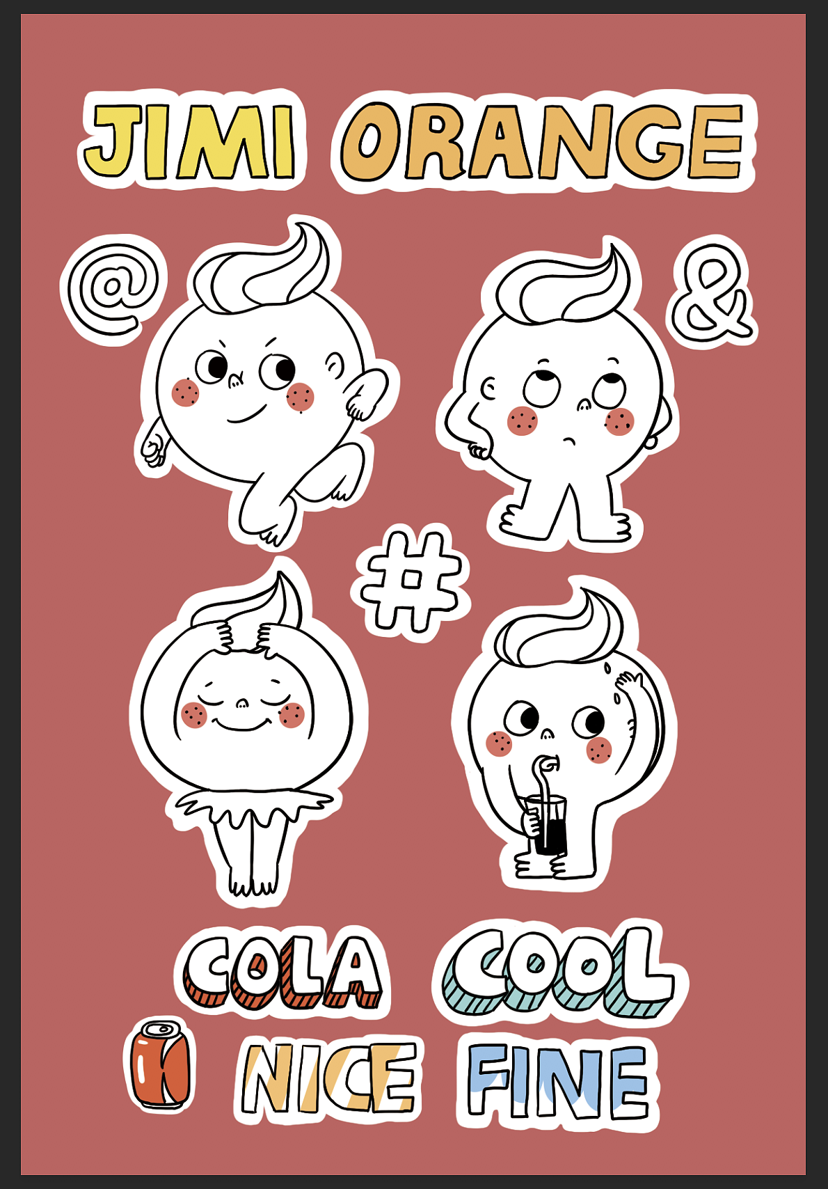 橘子先生（图ZMTM0MTkwMTUy） - 商业插画 - 站酷设计师用户名Ying原创素材 - 站酷ZCOOL