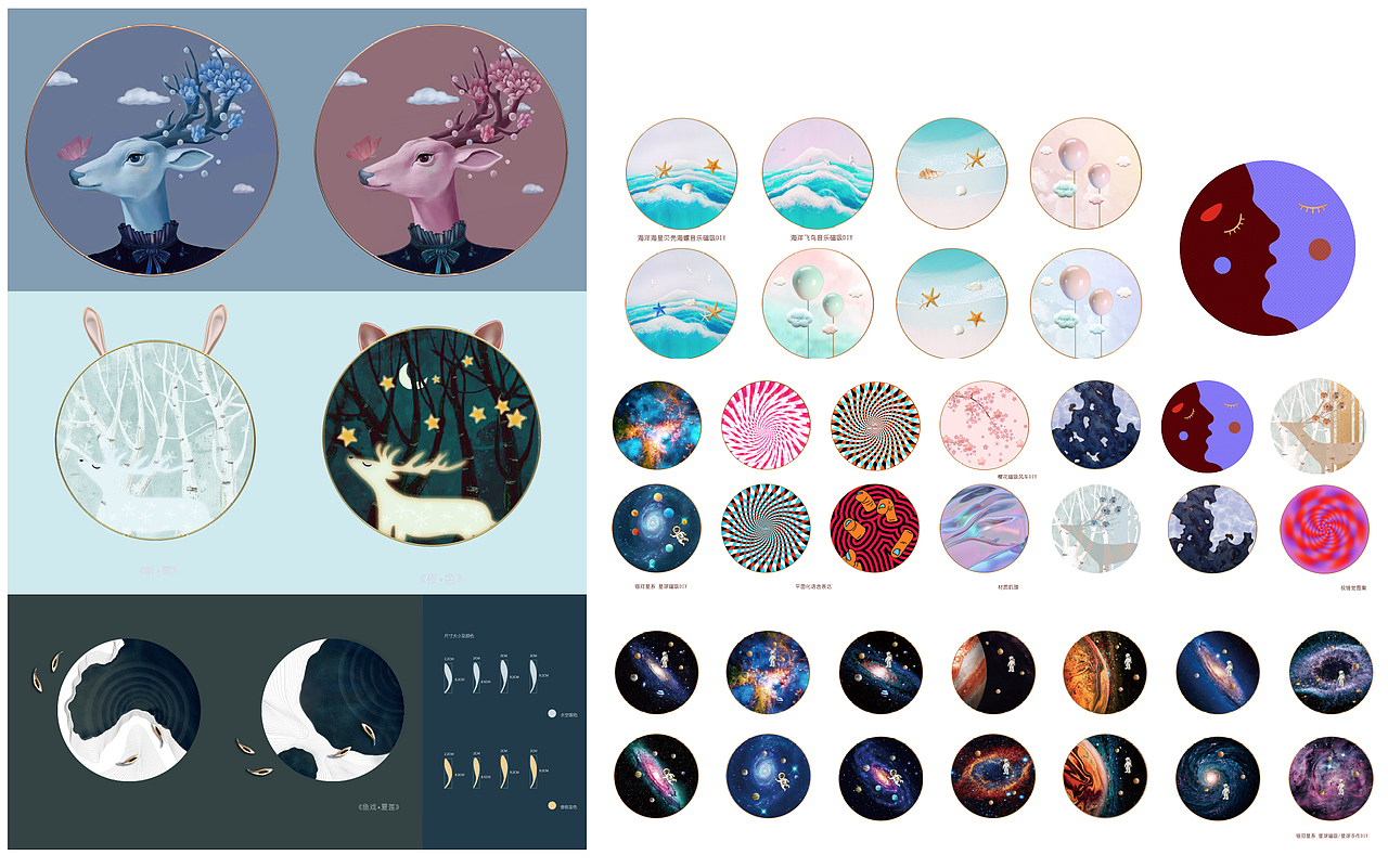 《上看,下看》DIY眼睛壁饰