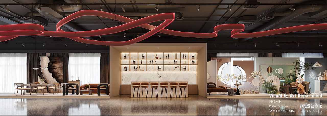 服装展厅效果图