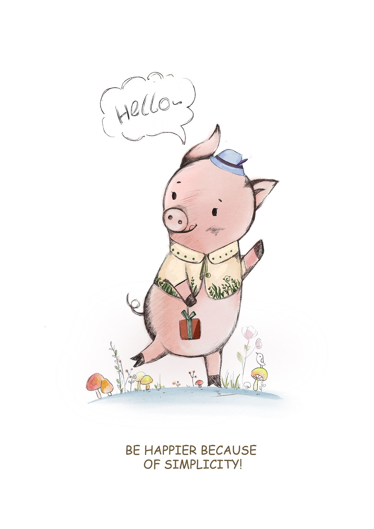 #快乐赴约#（图ZMTI3NTY4NzI4） - 商业插画 - 站酷设计师阿晓cx原创素材 - 站酷ZCOOL