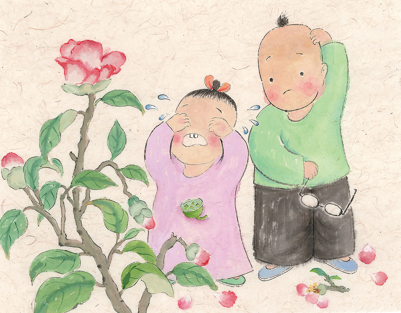 凯叔《三字经》插图（图ZMjY1OTU5OTUy） - 艺术插画 - 站酷设计师厚闲原创素材 - 站酷ZCOOL