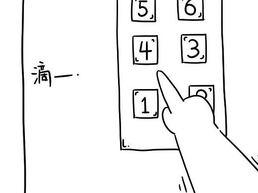 小明漫画——电梯惊魂2