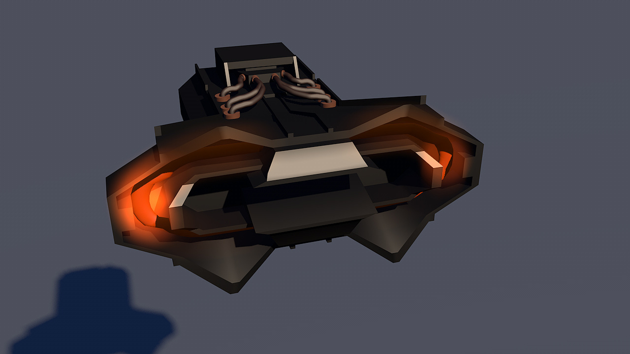 科幻舰炮 推进器