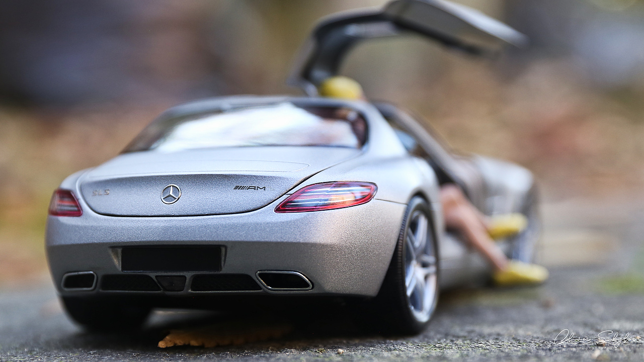 迷你切 老车SLS Benz