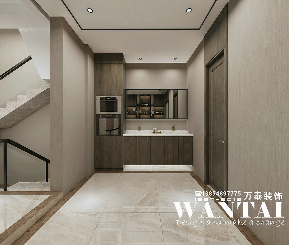 泰安五矿万境水岸别墅装修-186㎡新中式风格-牛嘉伟（图ZMTQ5NTAyMjYw） - 家装设计 - 站酷设计师泰安小丁装修原创素材 - 站酷ZCOOL