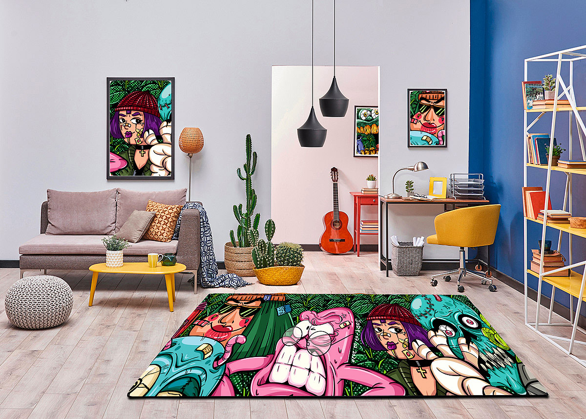 深林vs森林/塗鴉插畫（图ZMTk1MTE1NTE2） - 商业插画 - 站酷设计师好多泥沙原创素材 - 站酷ZCOOL