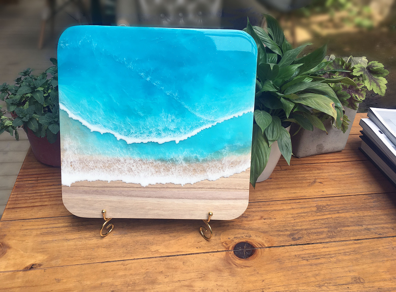 树脂流体海浪效果（图ZMTU5OTQyNDky） - 绘画 - 站酷设计师旨域大唐原创素材 - 站酷ZCOOL