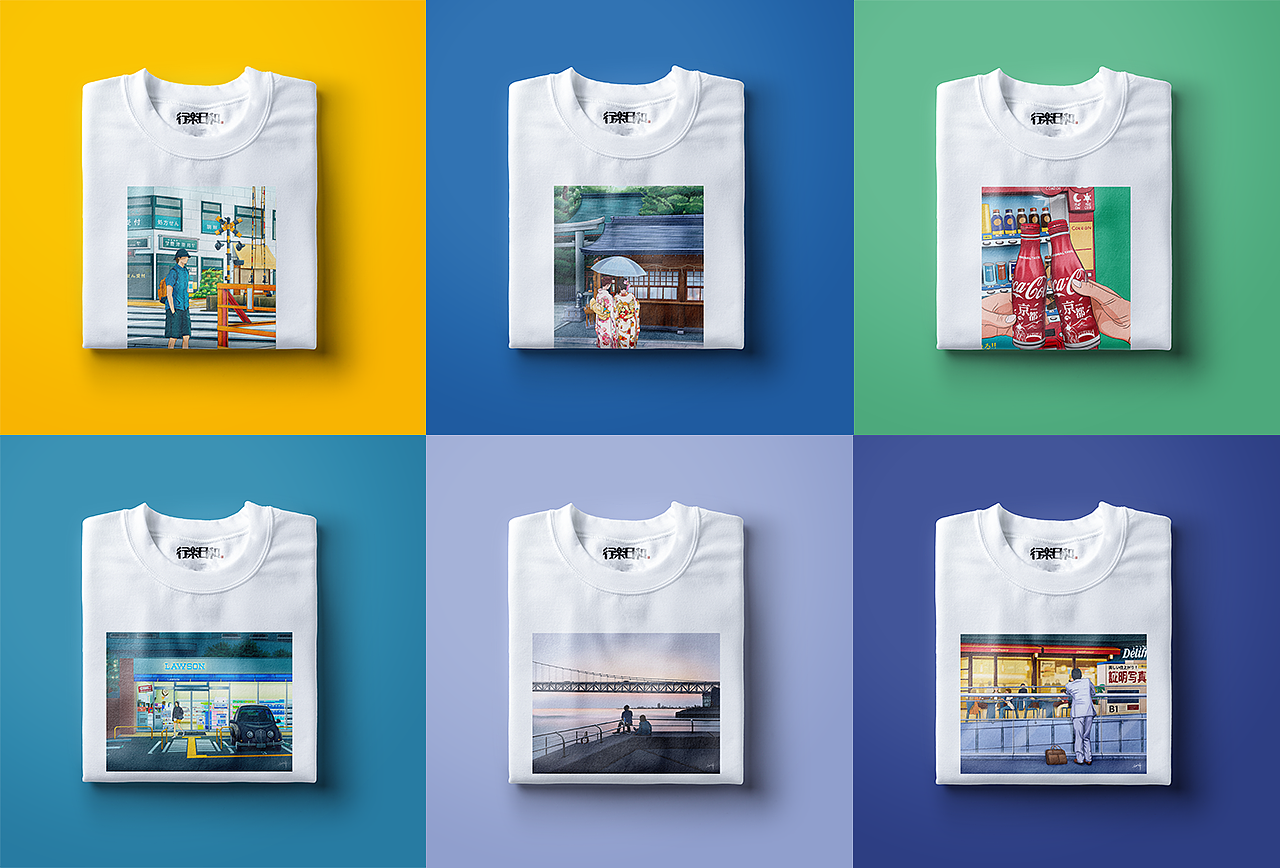 「行楽日和」系列插画（图ZMjY1MjYxMzY4） - 创作习作 - 站酷设计师WYvoNNe_原创素材 - 站酷ZCOOL