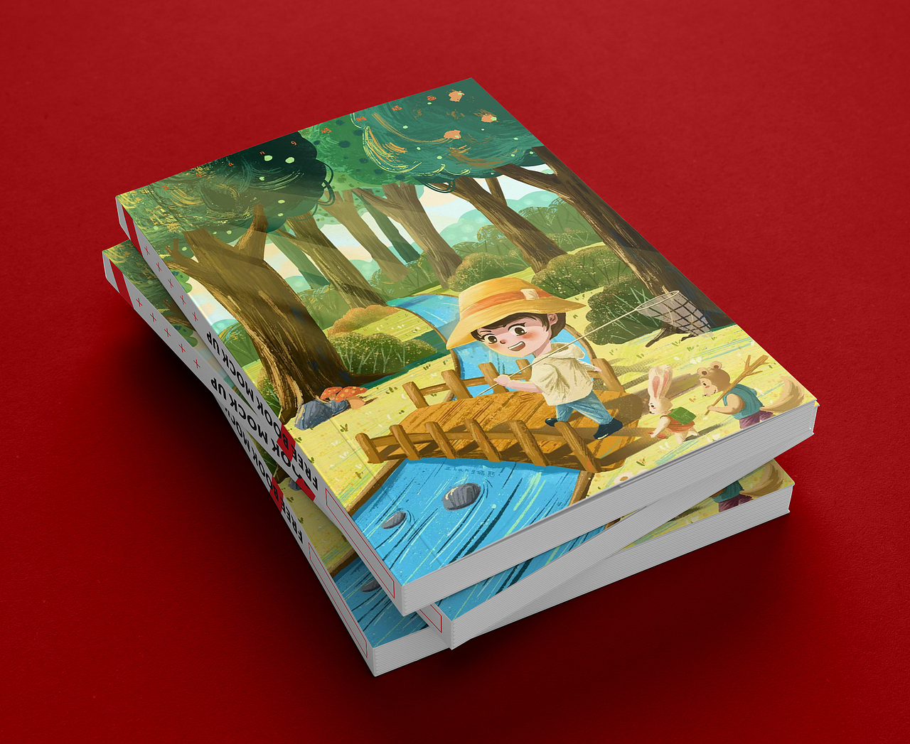 创作了一张儿插