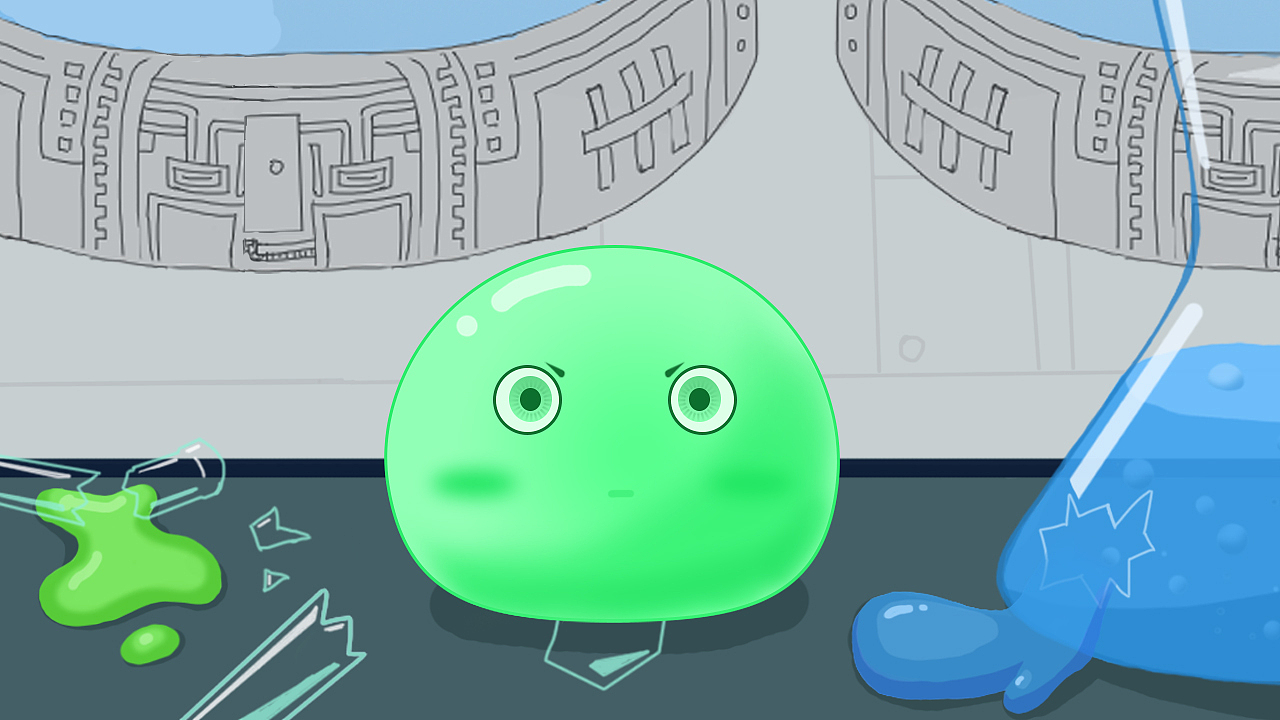 奔跑吧，史莱姆（图ZNzIwNDAyMDg=） - 游戏UI - 站酷设计师空白kk原创素材 - 站酷ZCOOL