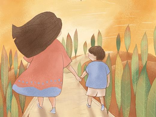 插画练习-在路上