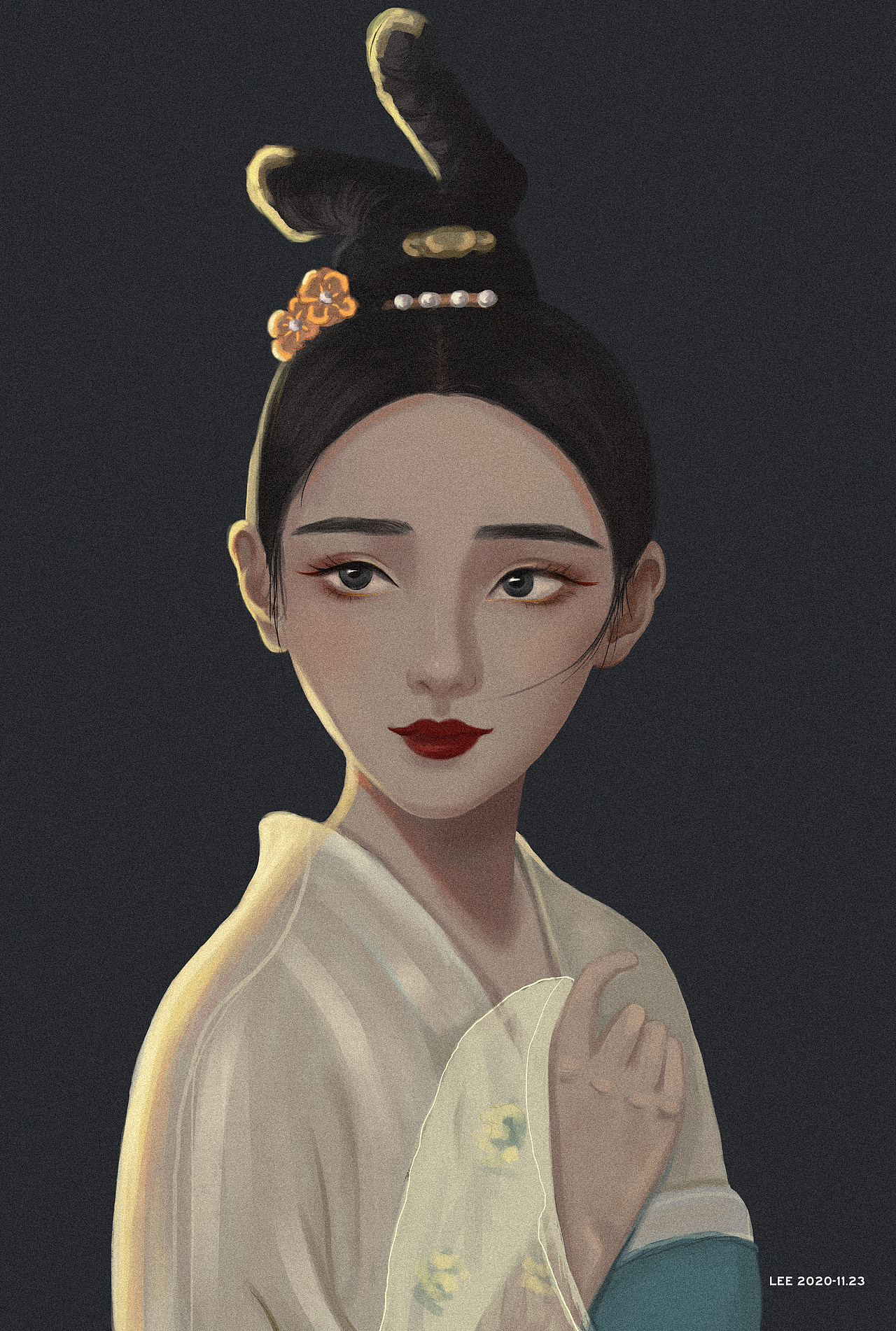古风人物写生（图ZMjMzNjM1MzA0） - 创作习作 - 站酷设计师火锅涮香菜原创素材 - 站酷ZCOOL
