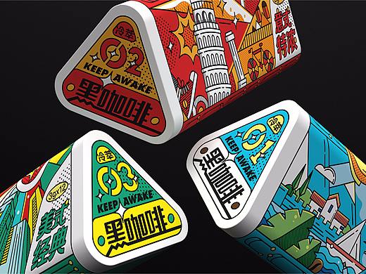 冷萃黑咖啡 包装设计