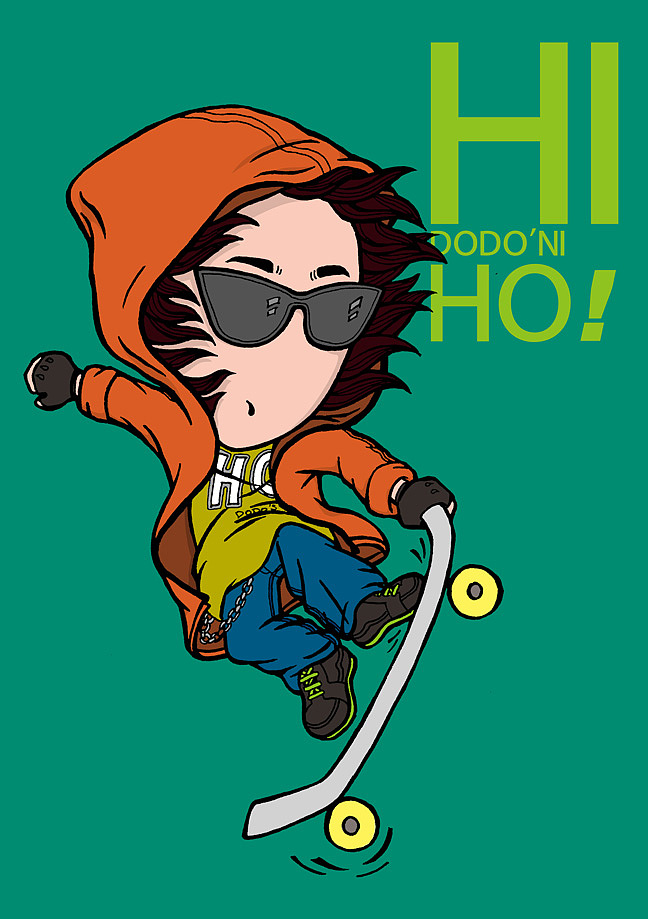 【HI！HO】系列插画