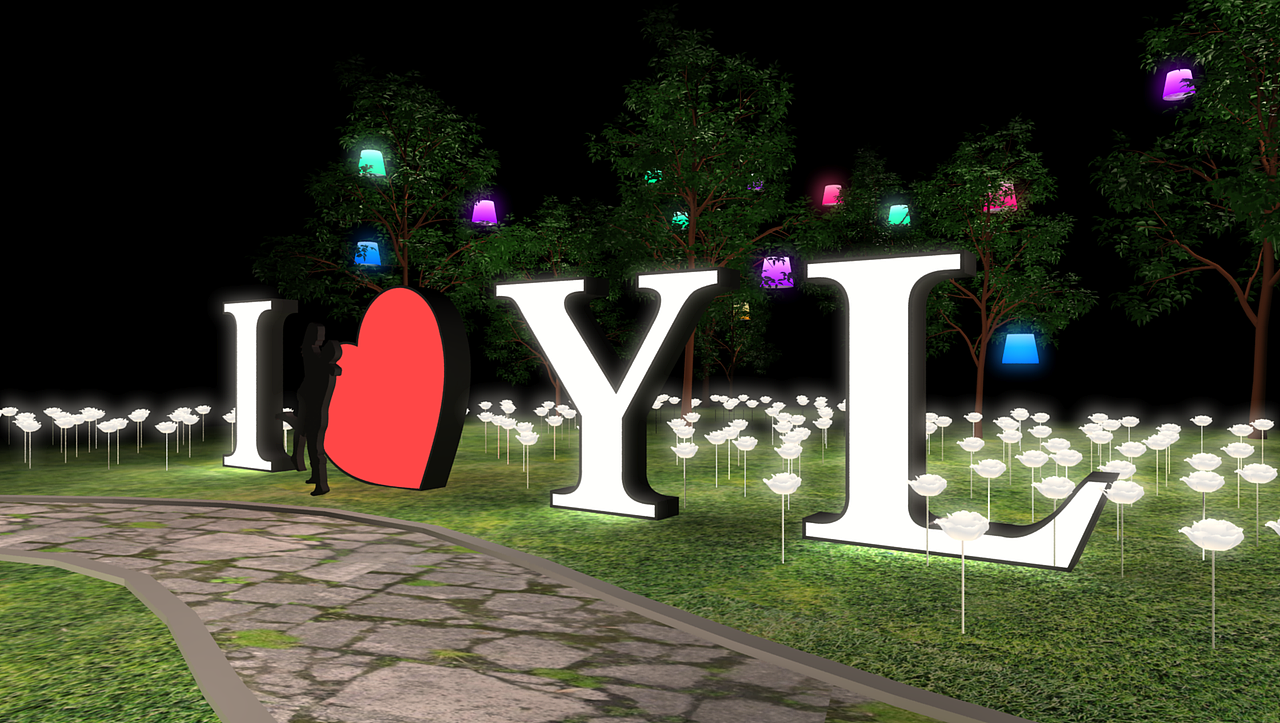 西塘越里灯光装置