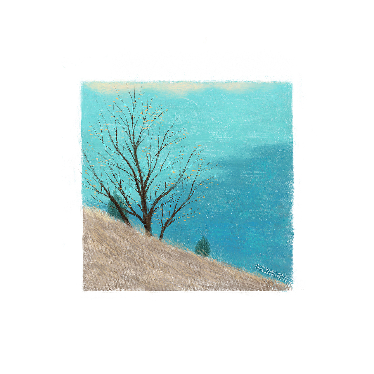 《家乡小景》(图ZODU3MjIyNDg=) - 创作习作 - 站酷设计师瓜里瓜里瓜里原创素材 - 站酷ZCOOL