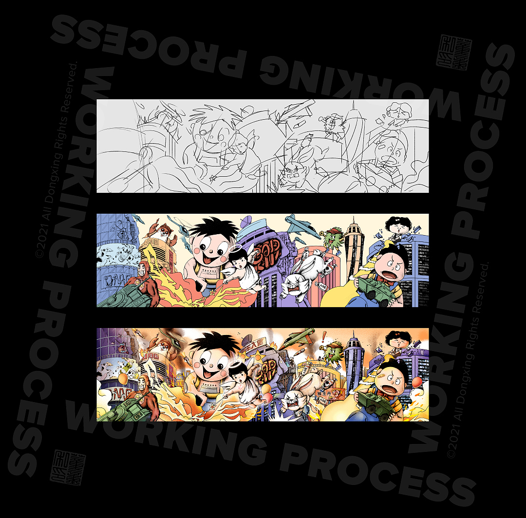 童年入侵Childhood invasion（图ZMjY5NzMxOTcy） - 闪屏/壁纸 - 站酷设计师冬困原创素材 - 站酷ZCOOL