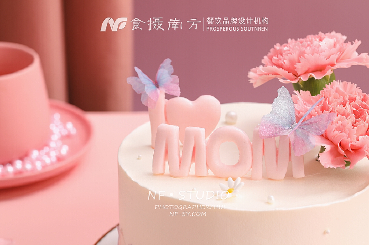 母亲节蛋糕|摄影|美食摄影|cheung_静静 - 原创作品 - 站酷 (ZCOOL)