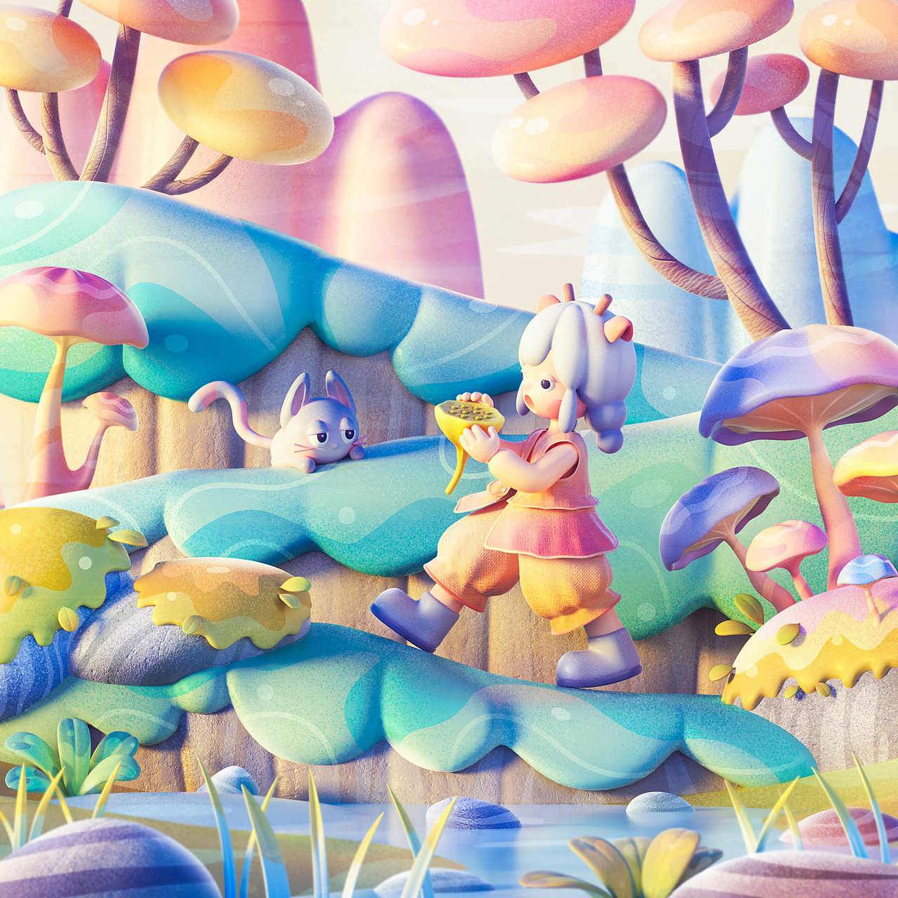 小兽世界 The Little Beast World（图ZMjg0Nzc1NjA4） - 其他三维 - 站酷设计师刘同同原创素材 - 站酷ZCOOL