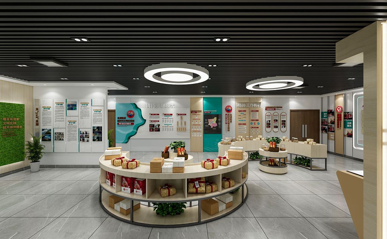 社区文化墙设计源文件