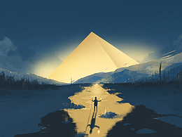 远方的金字塔