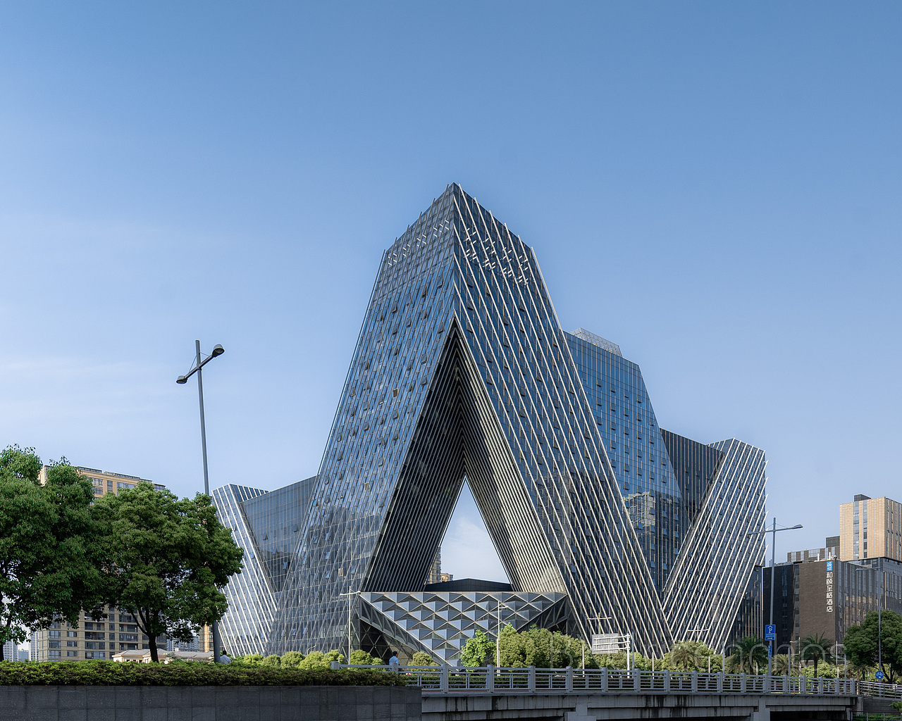宁波东部新城建筑群 建筑摄影