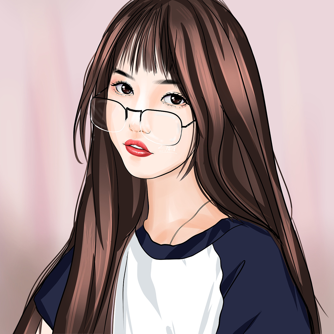 漫画风写实头像