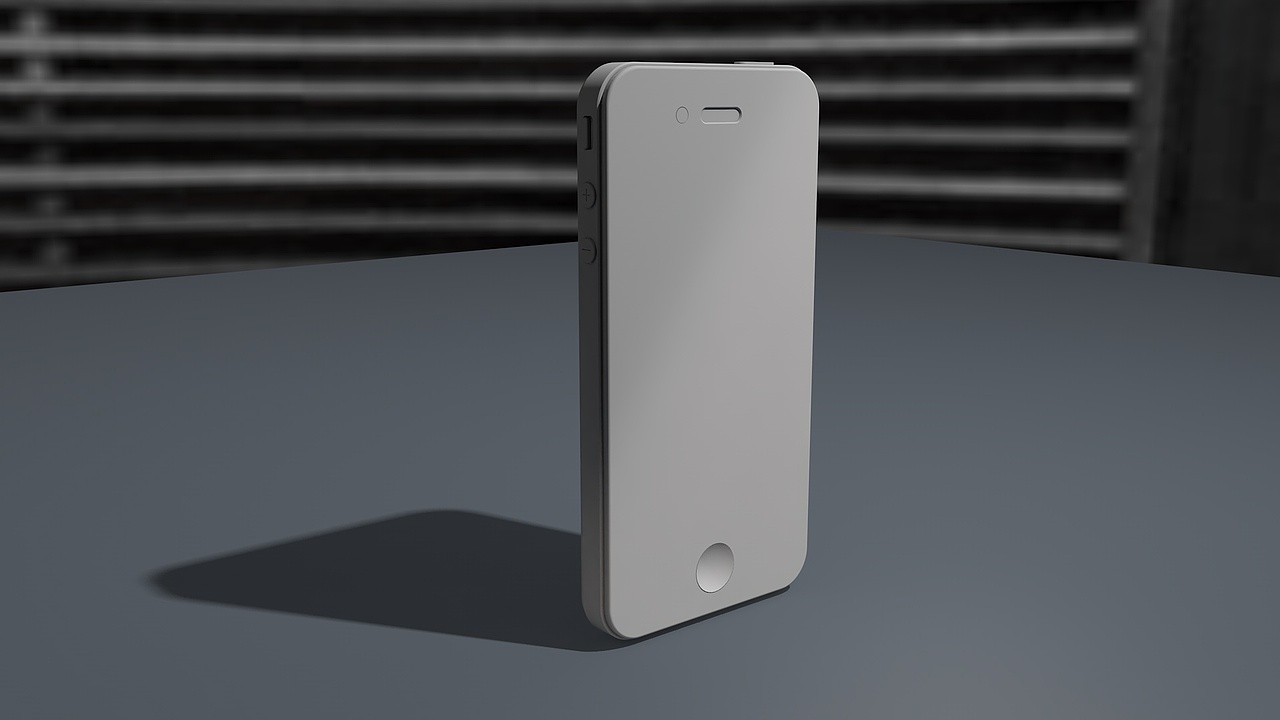 iphone 4手机渲染图c4d