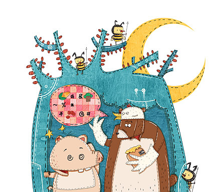 儿童故事插画（图ZNDkzNzM4NA==） - 商业插画 - 站酷设计师liangliangart原创素材 - 站酷ZCOOL