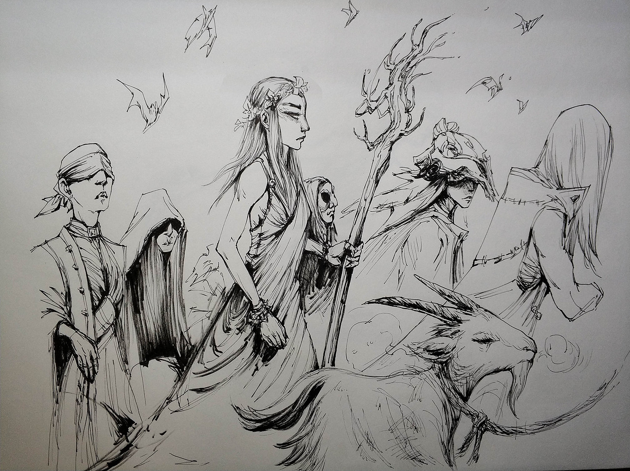 画渣的涂鸦-（过去半年的一些练习）（图ZMTE5MTQ3MjE2） - 绘画 - 站酷设计师血瓶子原创素材 - 站酷ZCOOL