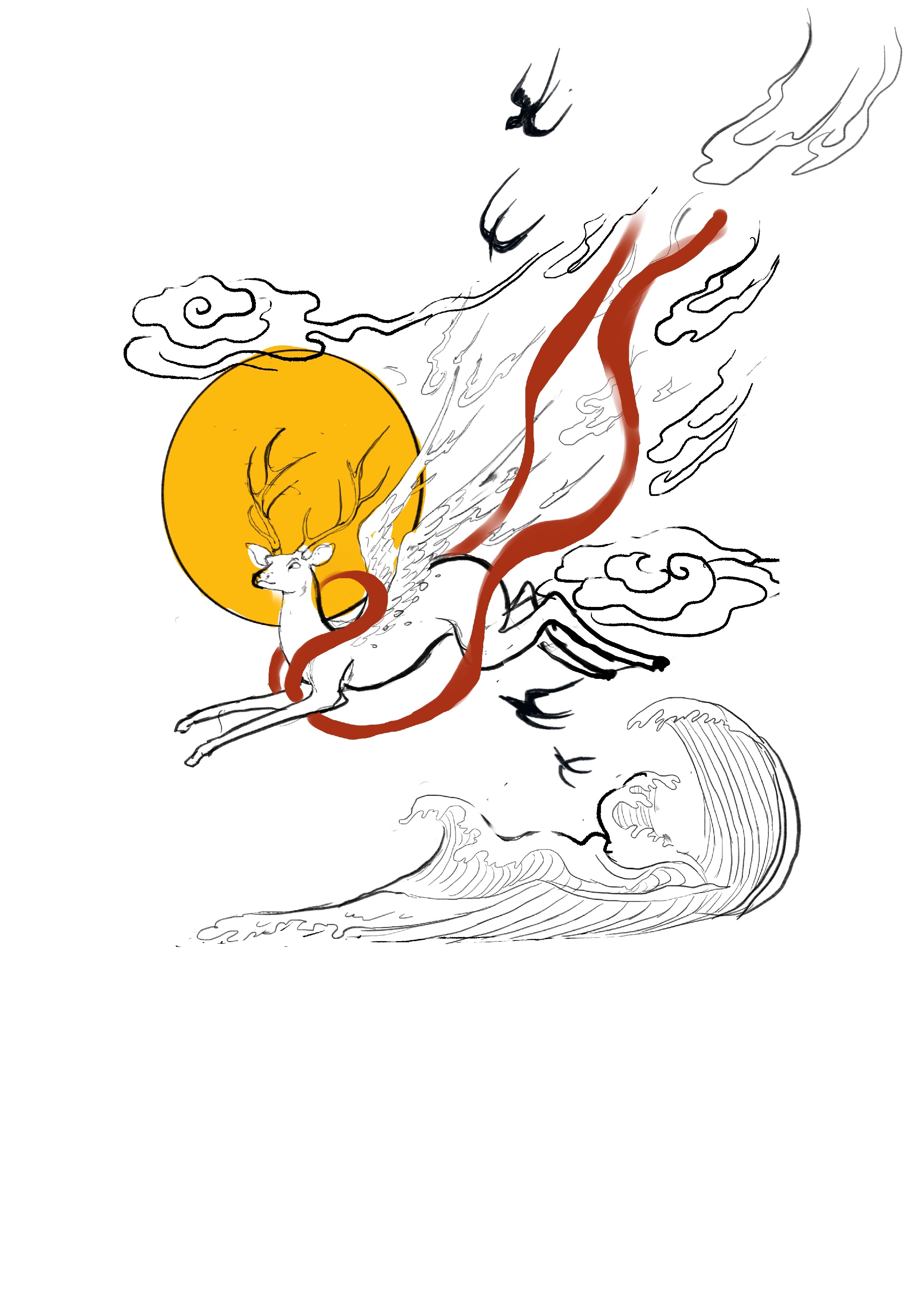 最近几个月的图|插画|商业插画|鹿溟山 - 原创作品 - 站酷 (zcool)