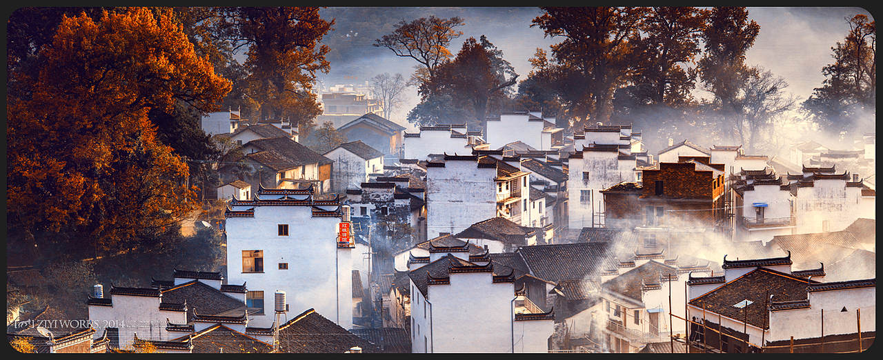 《婺源,石城》（图ZMjIwMzQ2MzI=） - 风光摄影 - 站酷设计师摄影师子意原创素材 - 站酷ZCOOL