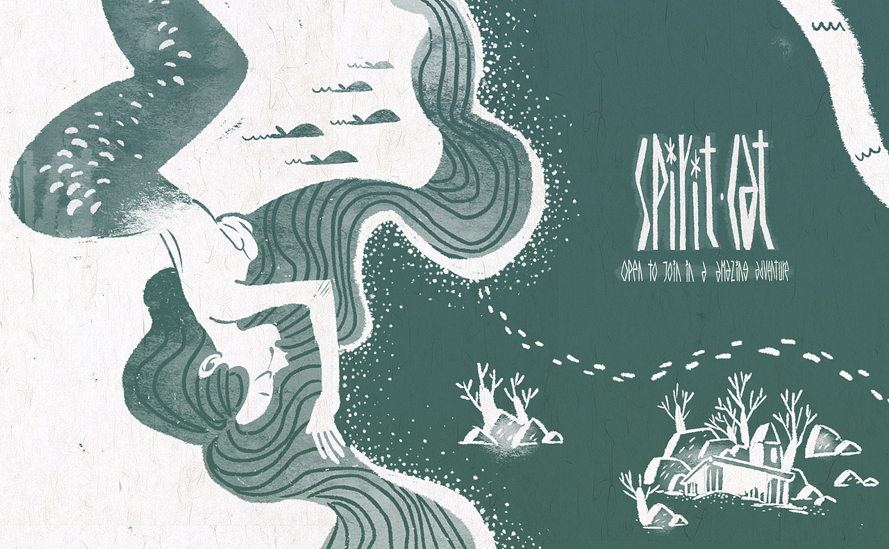 《寻灵猫咪》系列插图