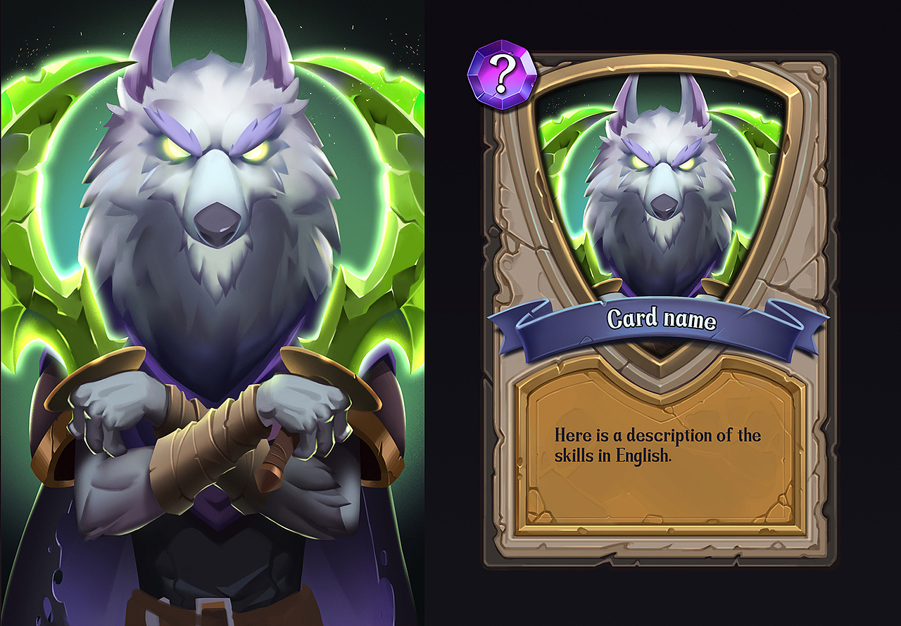 狼人杀卡牌（图ZMTU1ODIyNzEy） - 游戏原画 - 站酷设计师disneylb原创素材 - 站酷ZCOOL