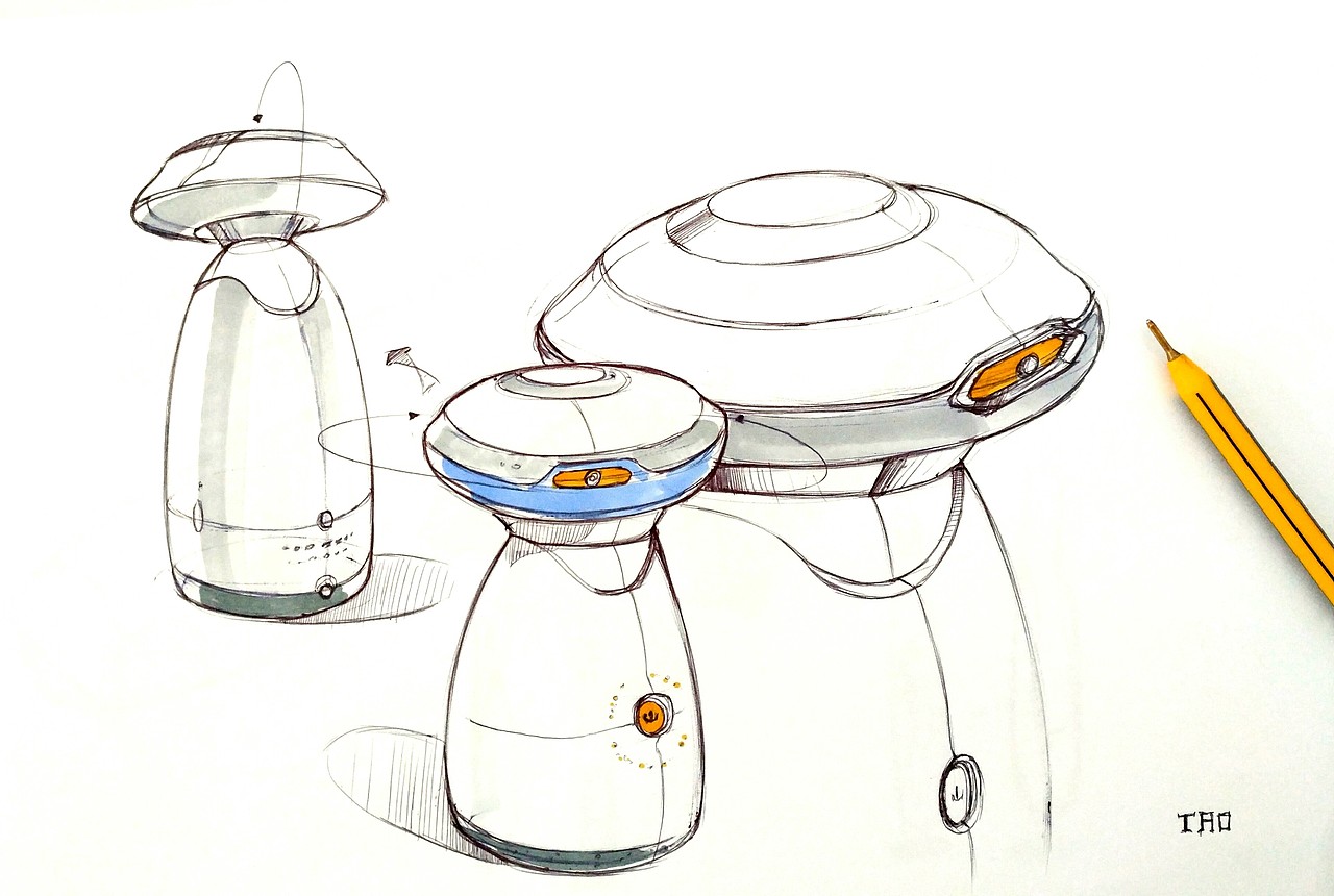 #工业产品手绘#