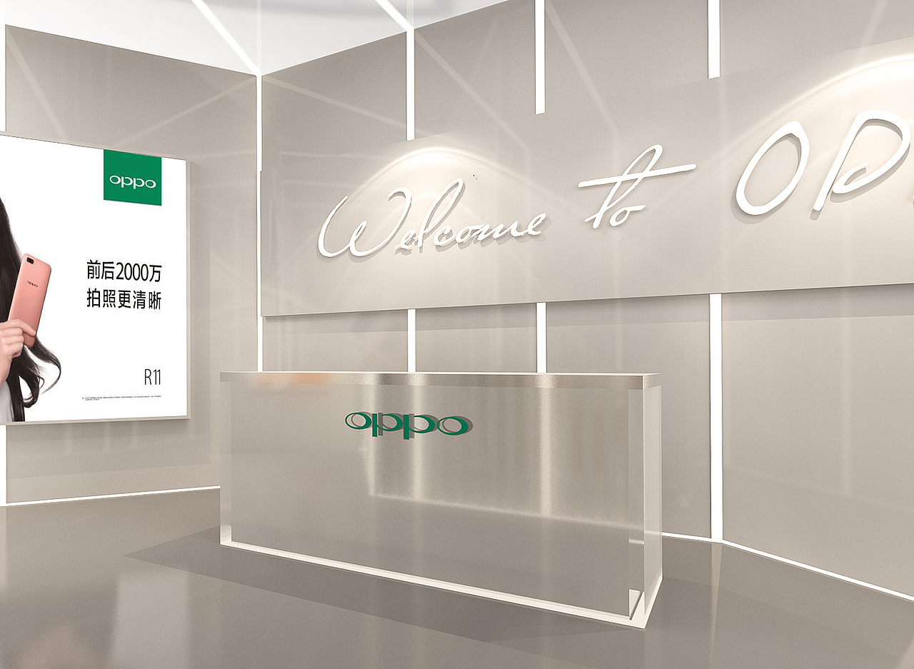 OPPO R11 POP-UP STORE（图ZMTQ4Njc5MjU2） - 展陈设计 - 站酷设计师Brucelllf原创素材 - 站酷ZCOOL