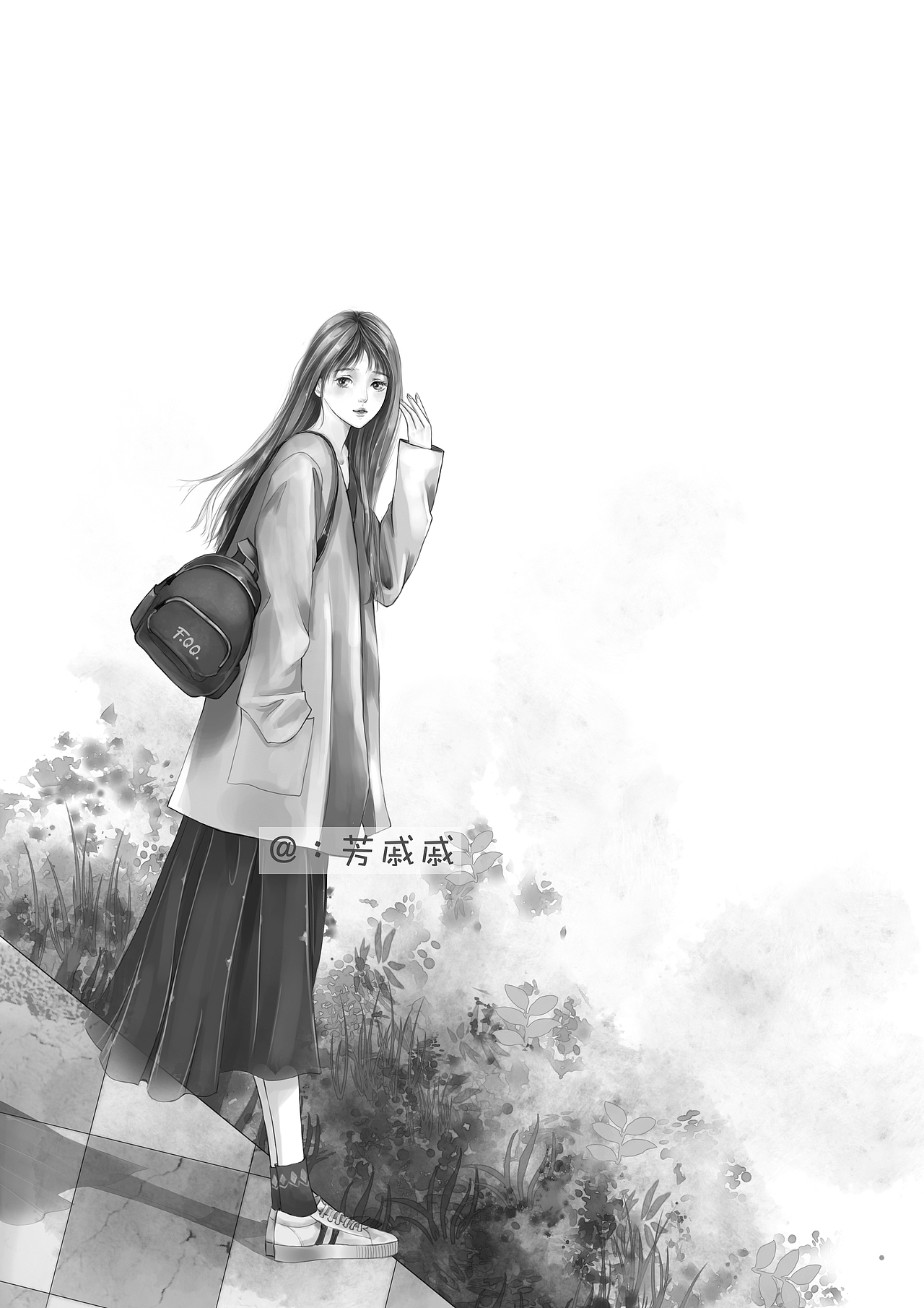 一月花火杂志内插|插画|商业插画|芳戚戚_原创作品-站酷zcool