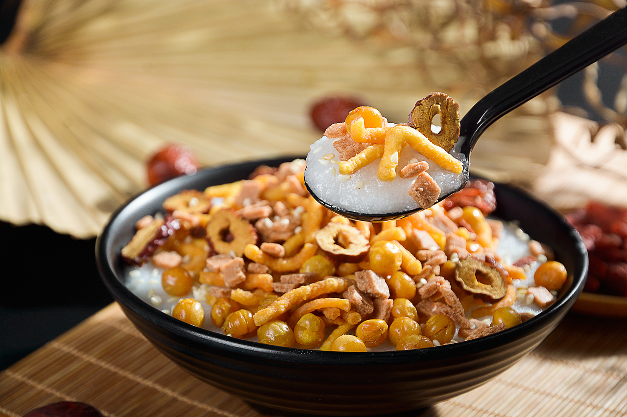 重慶特色早餐——油茶（圖ZMjIzNDkwODky） - 產(chǎn)品攝影 - 站酷設(shè)計(jì)師Zhanjiajia原創(chuàng)素材 - 站酷ZCOOL