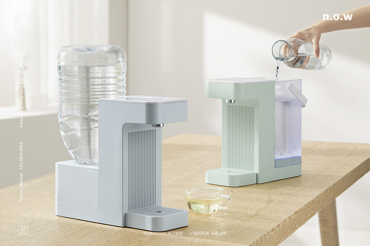 【平面&视频】小家电 | 熊小夕饮水机 X 当下视觉