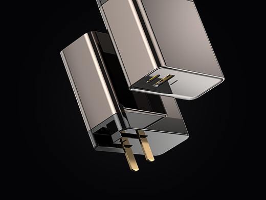 充电器渲染练习