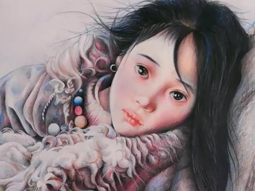 藏族小女孩（个人主页-ZNDIzNDE2MDQ=） - 绘画 - 站酷设计师凝熙老猫原创素材 - 站酷ZCOOL