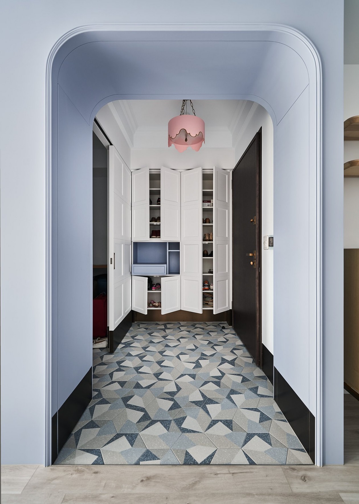 优雅蓝灰色住宅|空间|家装设计|效果图设计莉莉_原创作品-站酷(zcool)