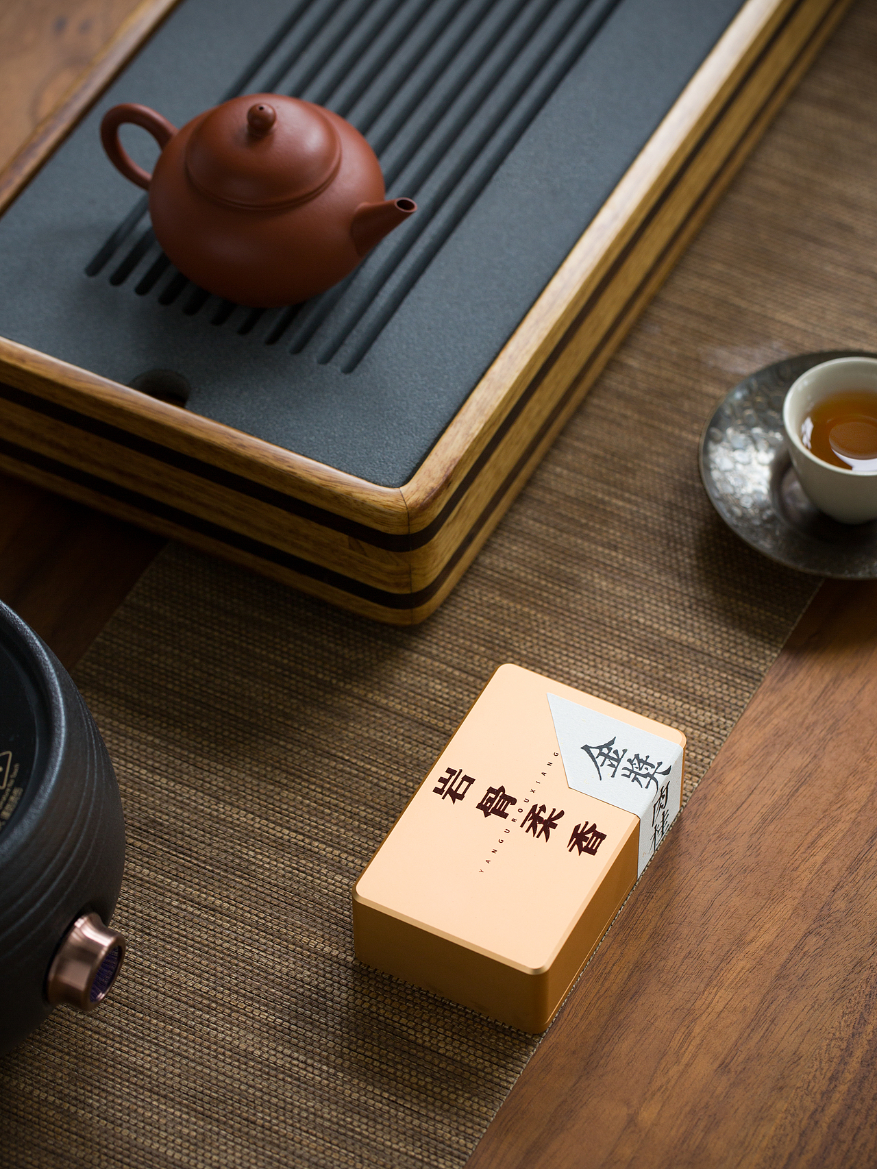 茶叶包装盒金属茶叶盒（图ZMjAzMDE5MjA0） - 产品摄影 - 站酷设计师观以传媒原创素材 - 站酷ZCOOL