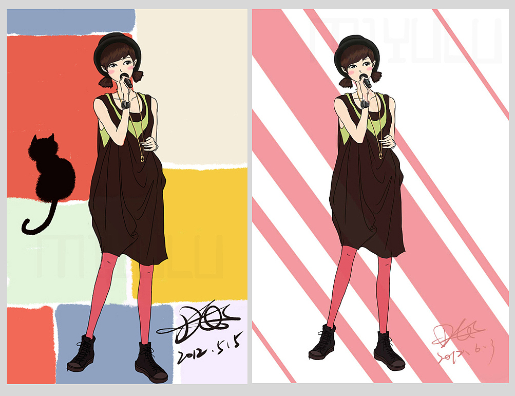 畫畫郁可唯（圖ZNjAzMDQyNA==） - 創(chuàng)作習(xí)作 - 站酷設(shè)計(jì)師麥洛彌原創(chuàng)素材 - 站酷ZCOOL