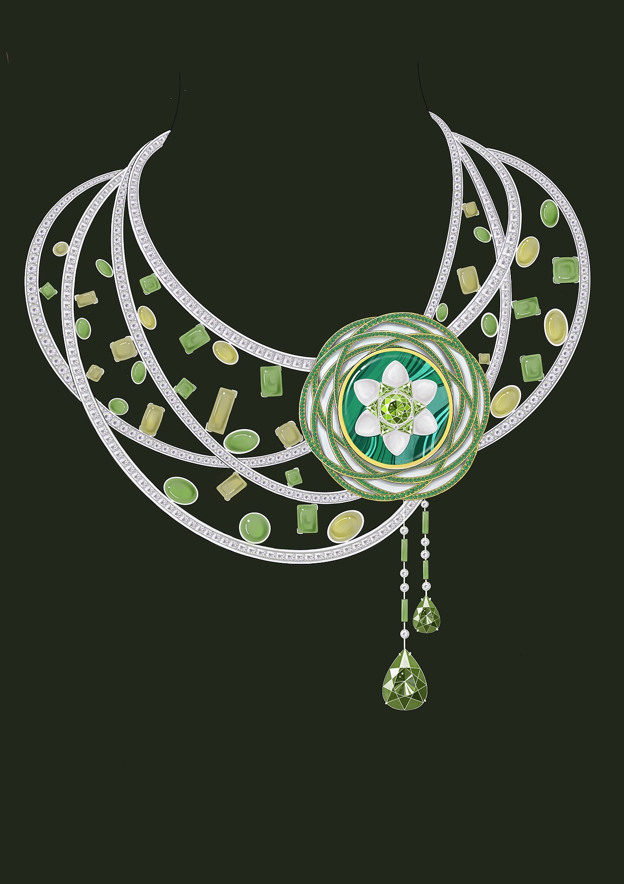 參加的一個(gè)比賽，珠寶首飾設(shè)計(jì)（圖ZMTkxOTA1MTU2） - 其他 - 站酷設(shè)計(jì)師soul楠木jewelry原創(chuàng)素材 - 站酷ZCOOL