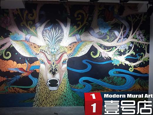 商业影院设计-浮世绘仙鹿