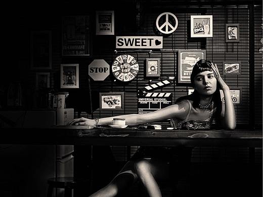 然视觉影棚 黑白摄影作品