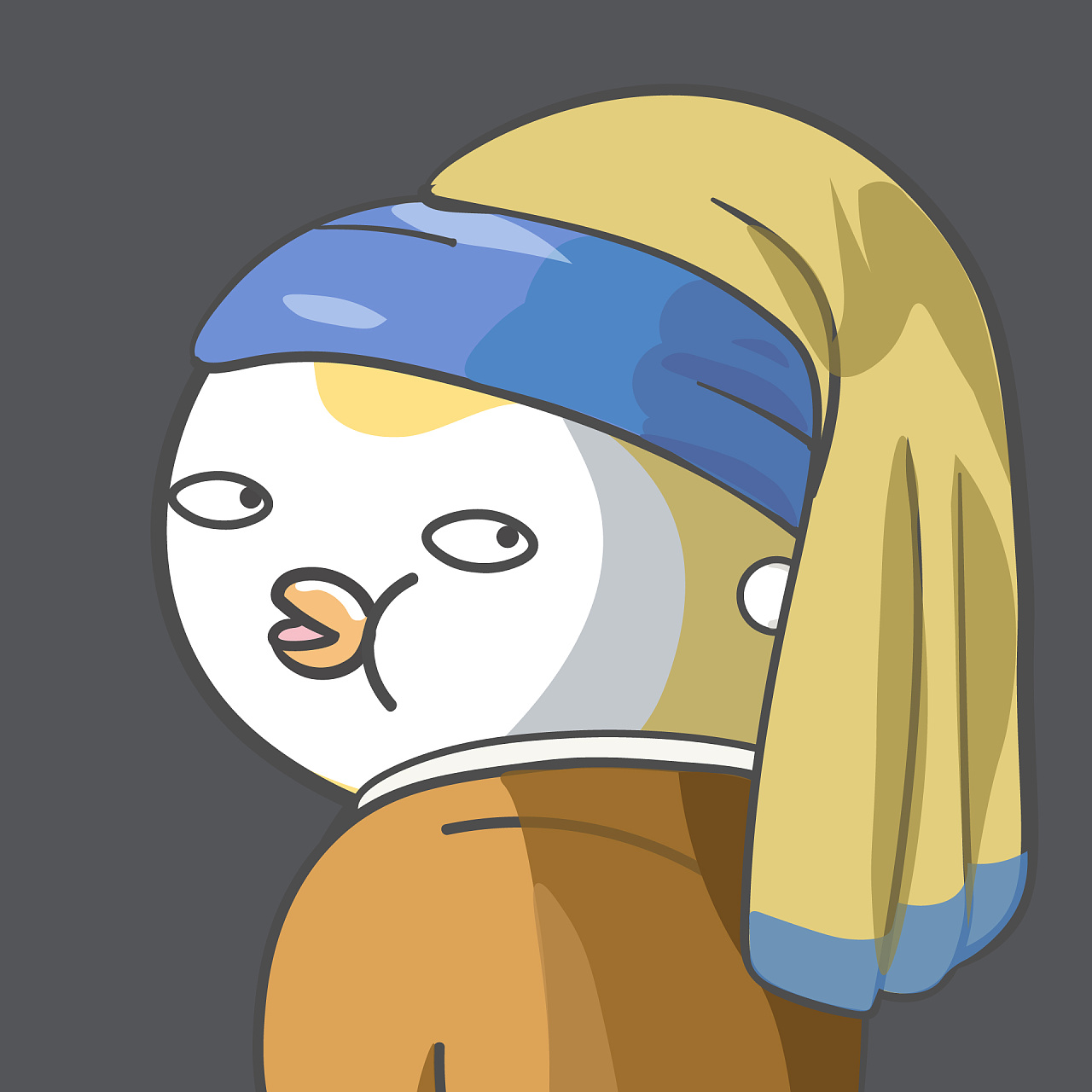 小狮子赛几头像10世界名画系列